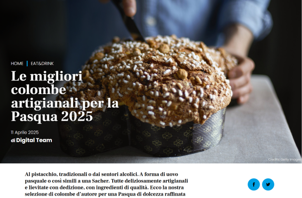 Le migliori colombe artigianali per la Pasqua 2025